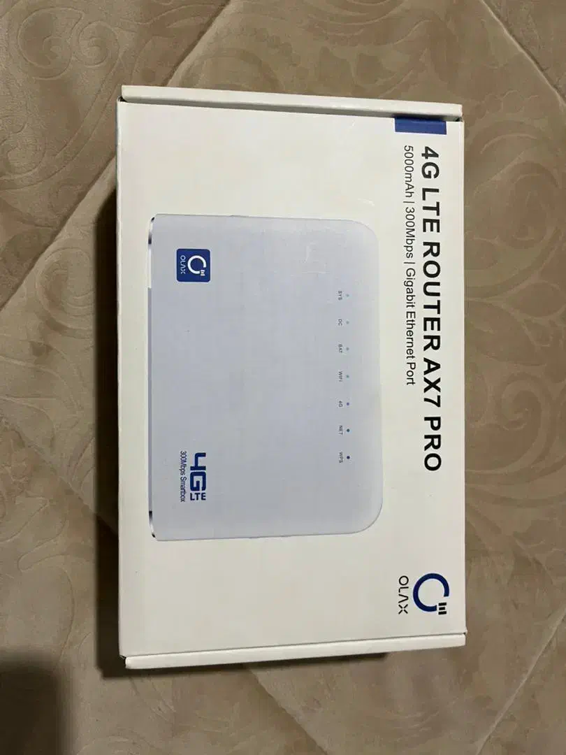 مودم روتر بی‌سیم 4G LTE اولاکس مدلAX7PRO|مودم و تجهیزات شبکه|اصفهان, پارک مشتاق|دیوار