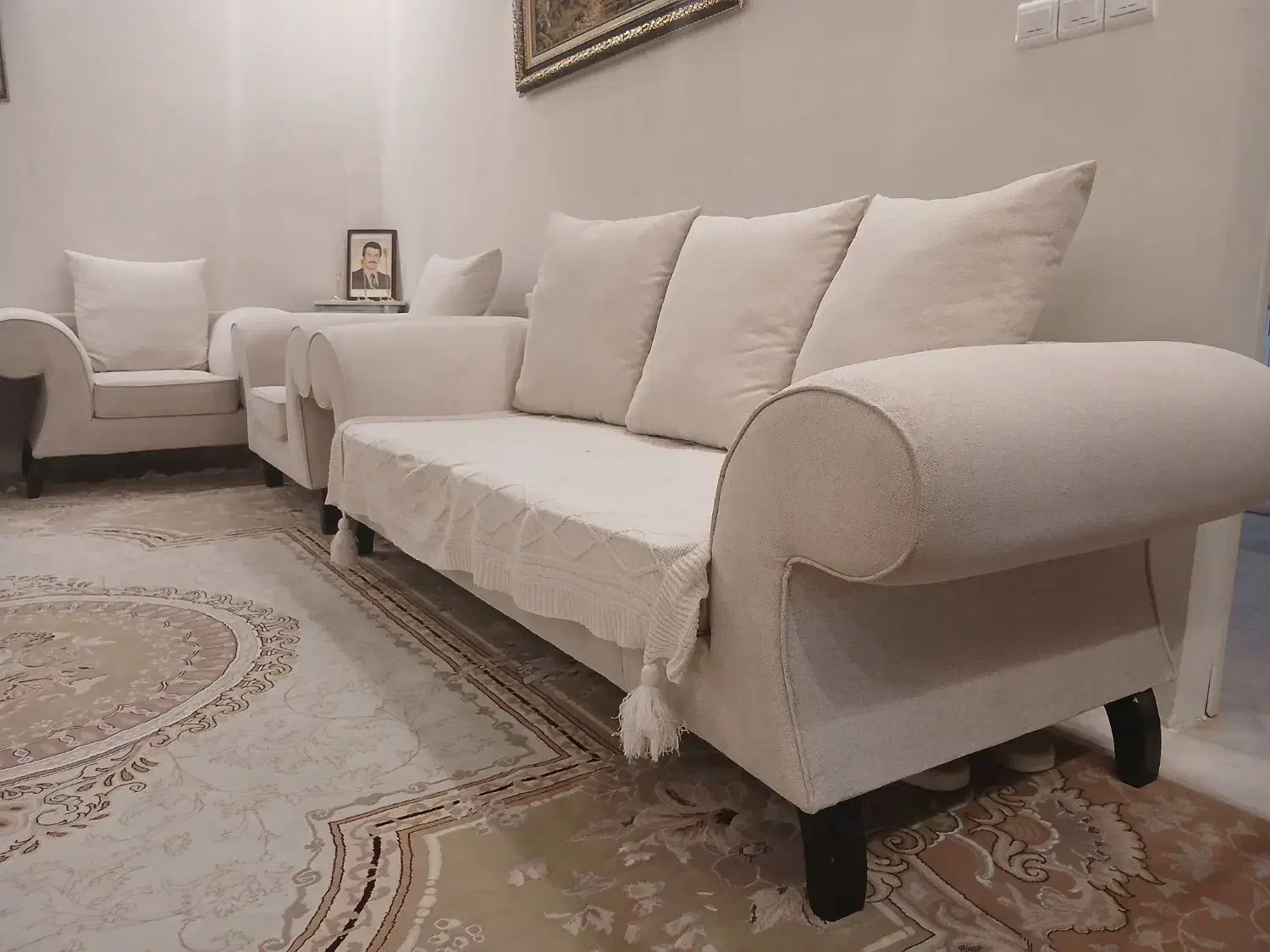 مبلمان راحتی 7 نفره  ترنج تهران|مبلمان خانگی و میز عسلی|مشهد, گوهرشاد|دیوار