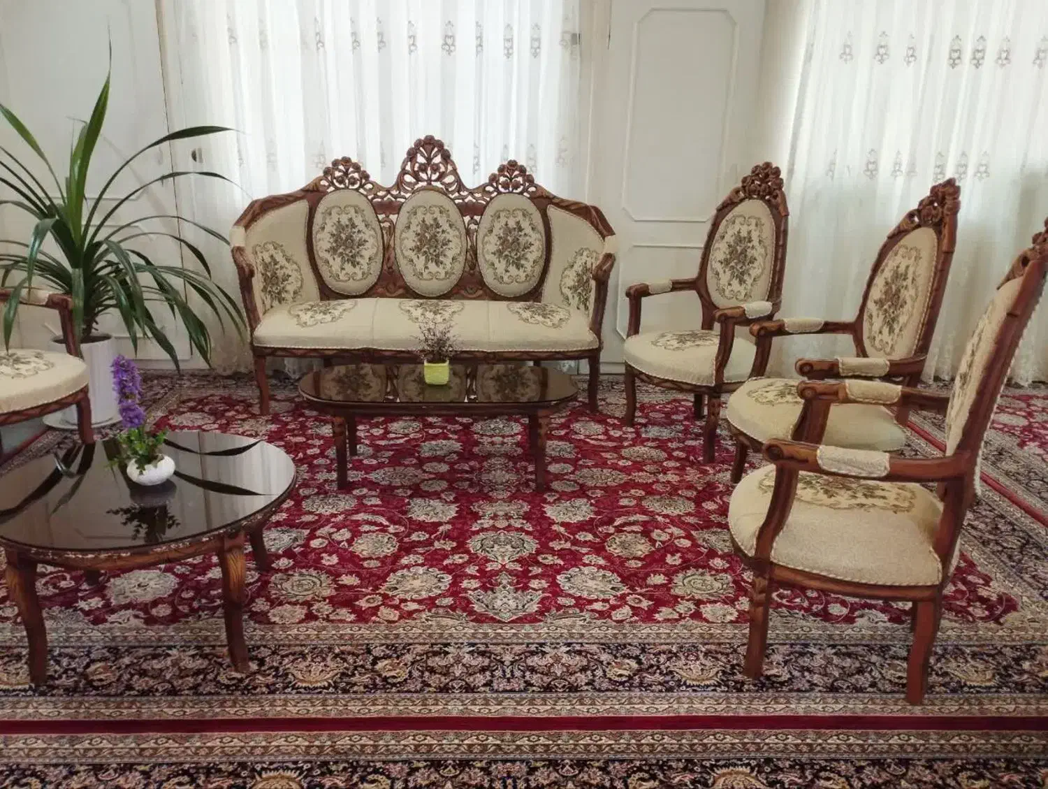 مبل سلطنتی|مبلمان خانگی و میز عسلی|مشهد, جانباز|دیوار