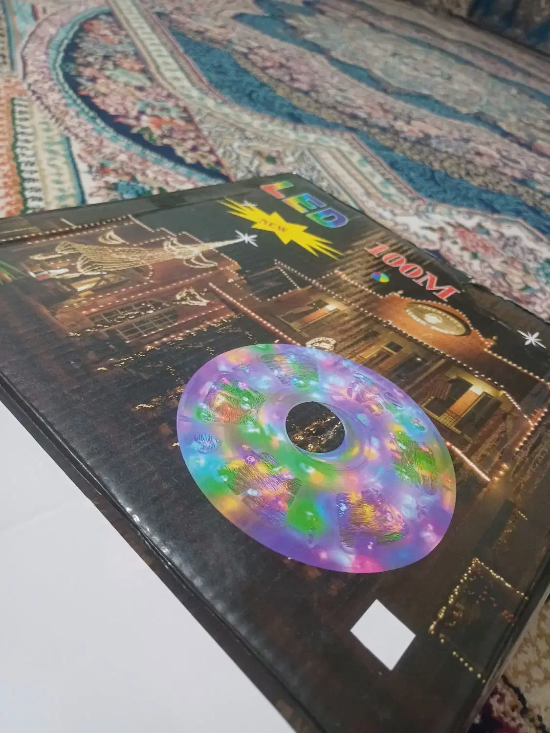 رقص نور|ریسه و چراغ تزئینی|ایرانشهر, |دیوار