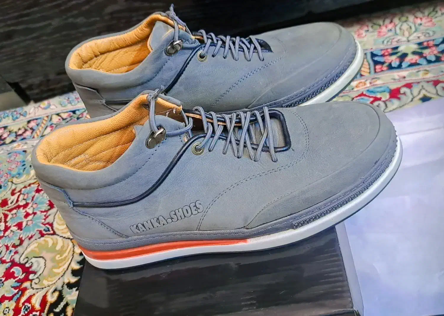 کفش نیم بوت چرم|کیف، کفش، کمربند|ملایر, |دیوار