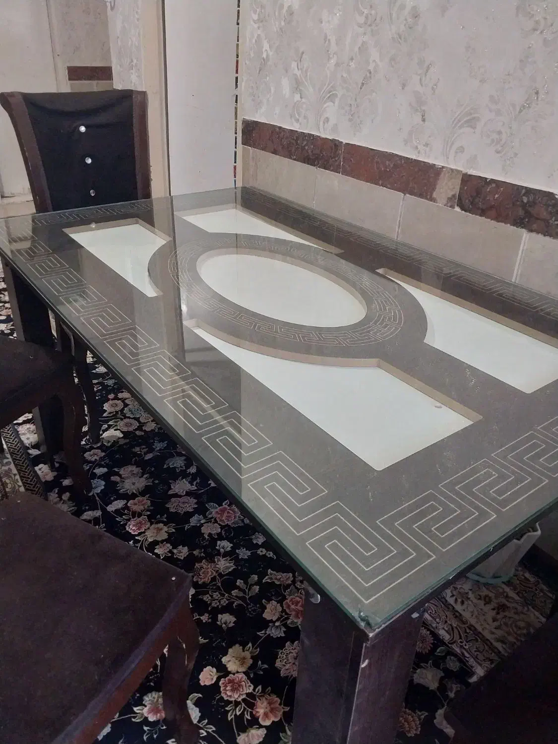 میزناهارخوری ۶نفره|میز و صندلی غذاخوری|کنگاور, |دیوار