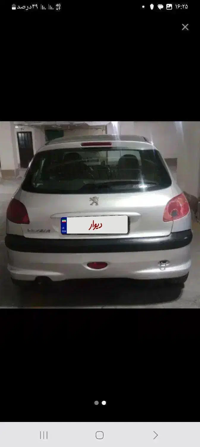 ۲۰۶ سالم ۸۳|خودرو سواری و وانت|قم, شهرک امام حسن|دیوار