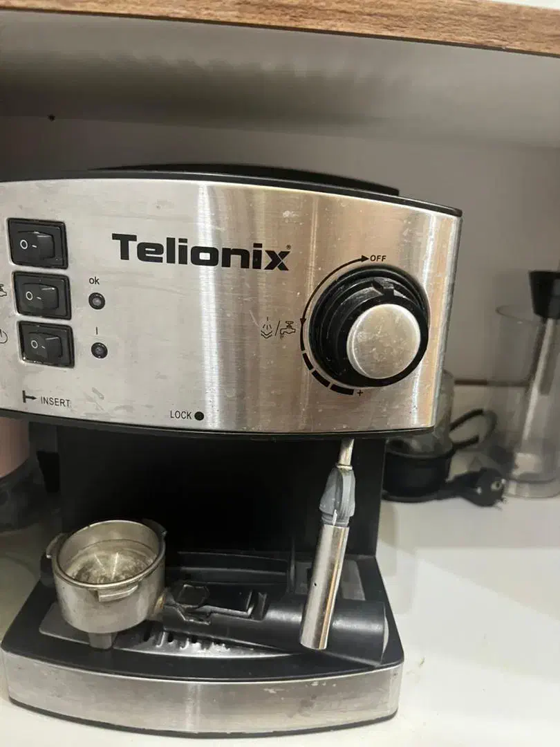 چایی ساز برقی Gosonic و اسپرسوساز Telionix|سماور، چای‌ساز، قهوه‌ساز|قزوین, |دیوار