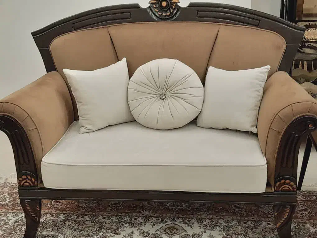 فروش استثنایی مبلمان ۷ نفره در حد نو|مبلمان خانگی و میز عسلی|ساری, |دیوار