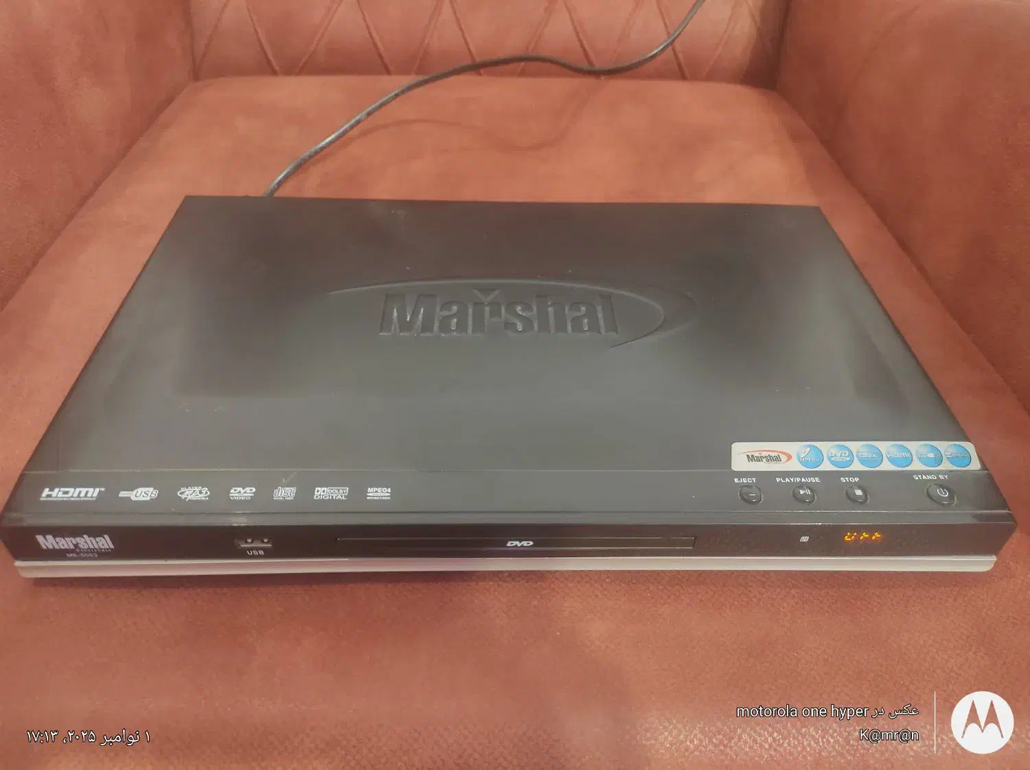 دستگاه DVD مارشال|پخشکننده DVD و ویدیو|خلخال, |دیوار