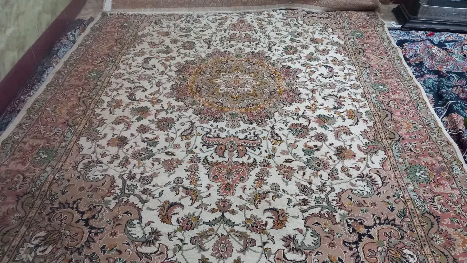 فرش 9متری جفت|فرش|سرخنکلاته, |دیوار