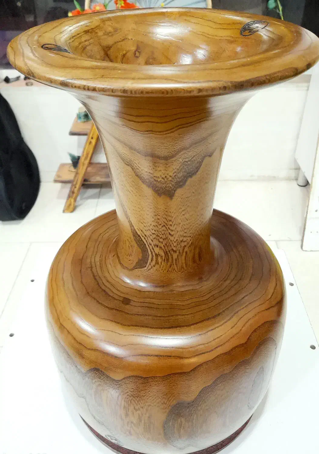 فروش تنبک گردو یک تکه چهار مهر ویژه حرفه ای|سازهای سنتی|ملارد, |دیوار