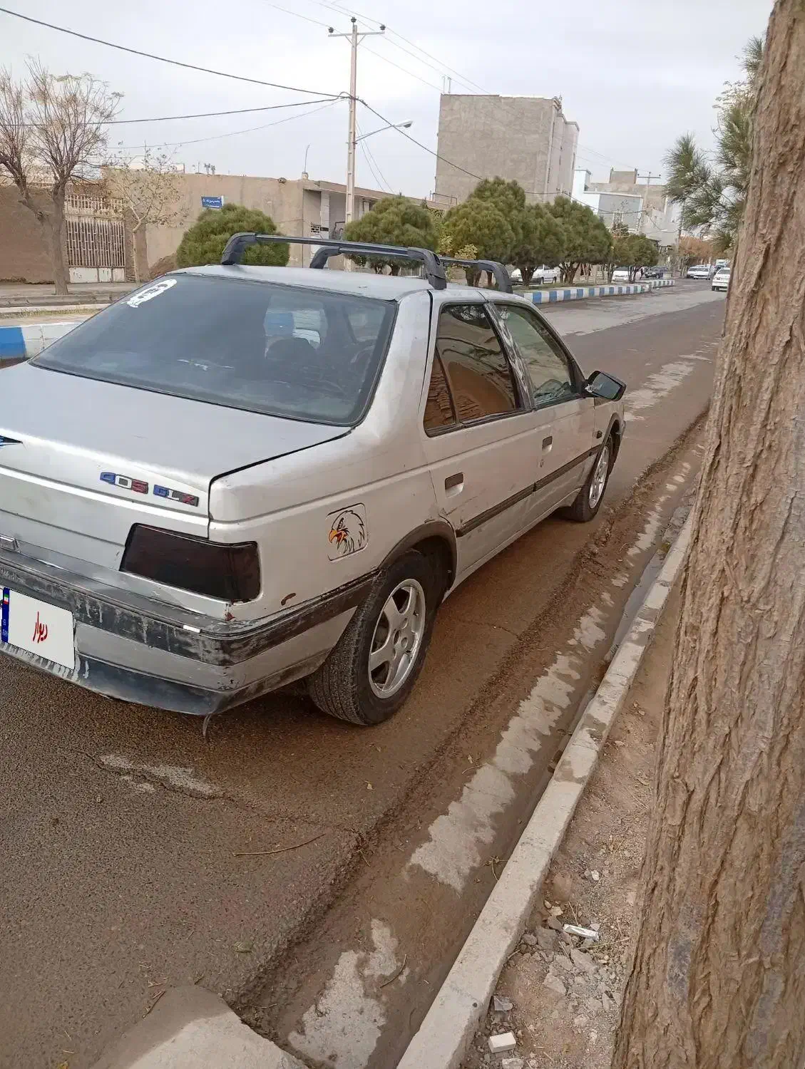 ماشین پژو ۴۰۵ نقره ای|خودرو سواری و وانت|خواف, |دیوار