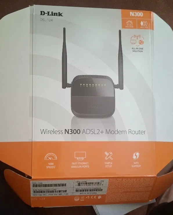 مودم D-Link - DSL-124|مودم و تجهیزات شبکه|کرج, مهرویلا جنوبی|دیوار