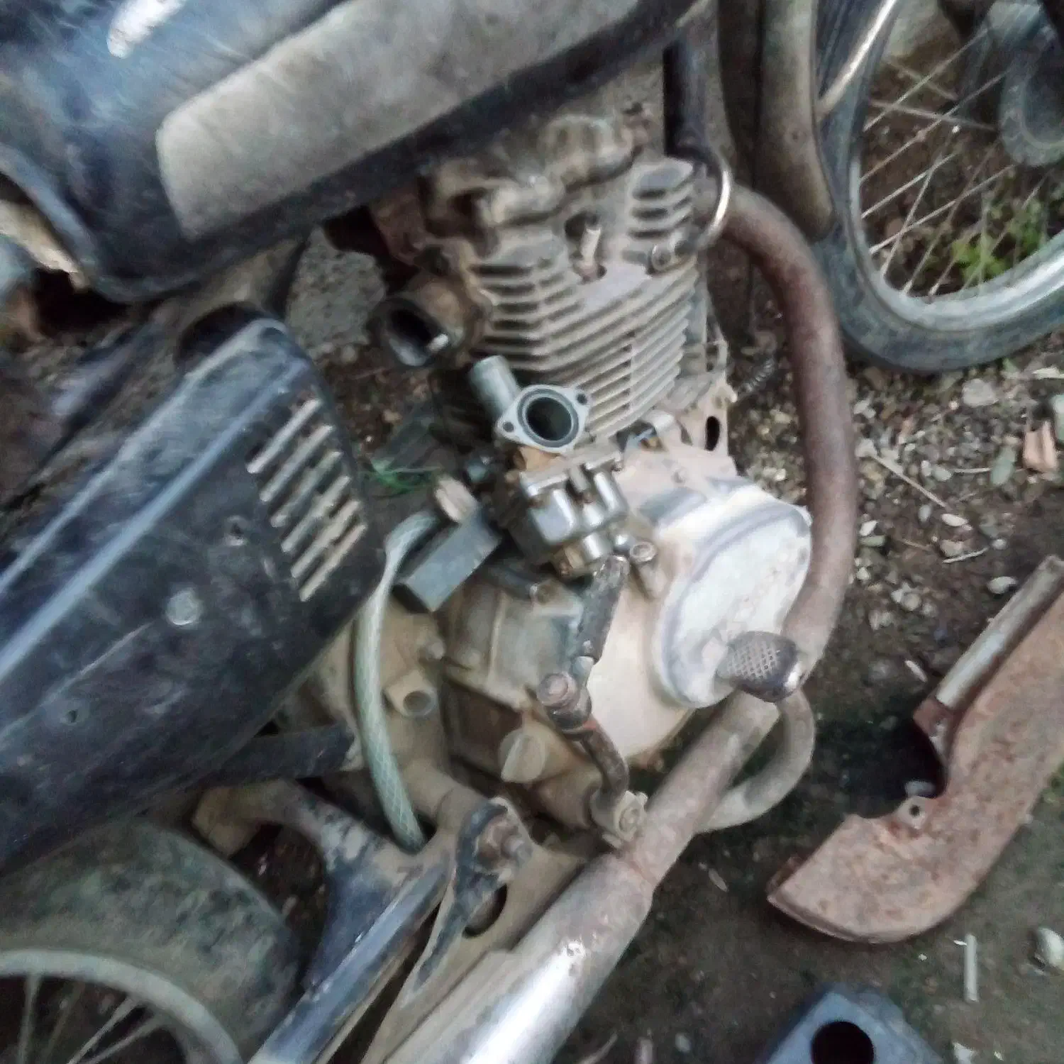 متورهندا۱۲۵ مزایده|موتورسیکلت|سیمین شهر, |دیوار