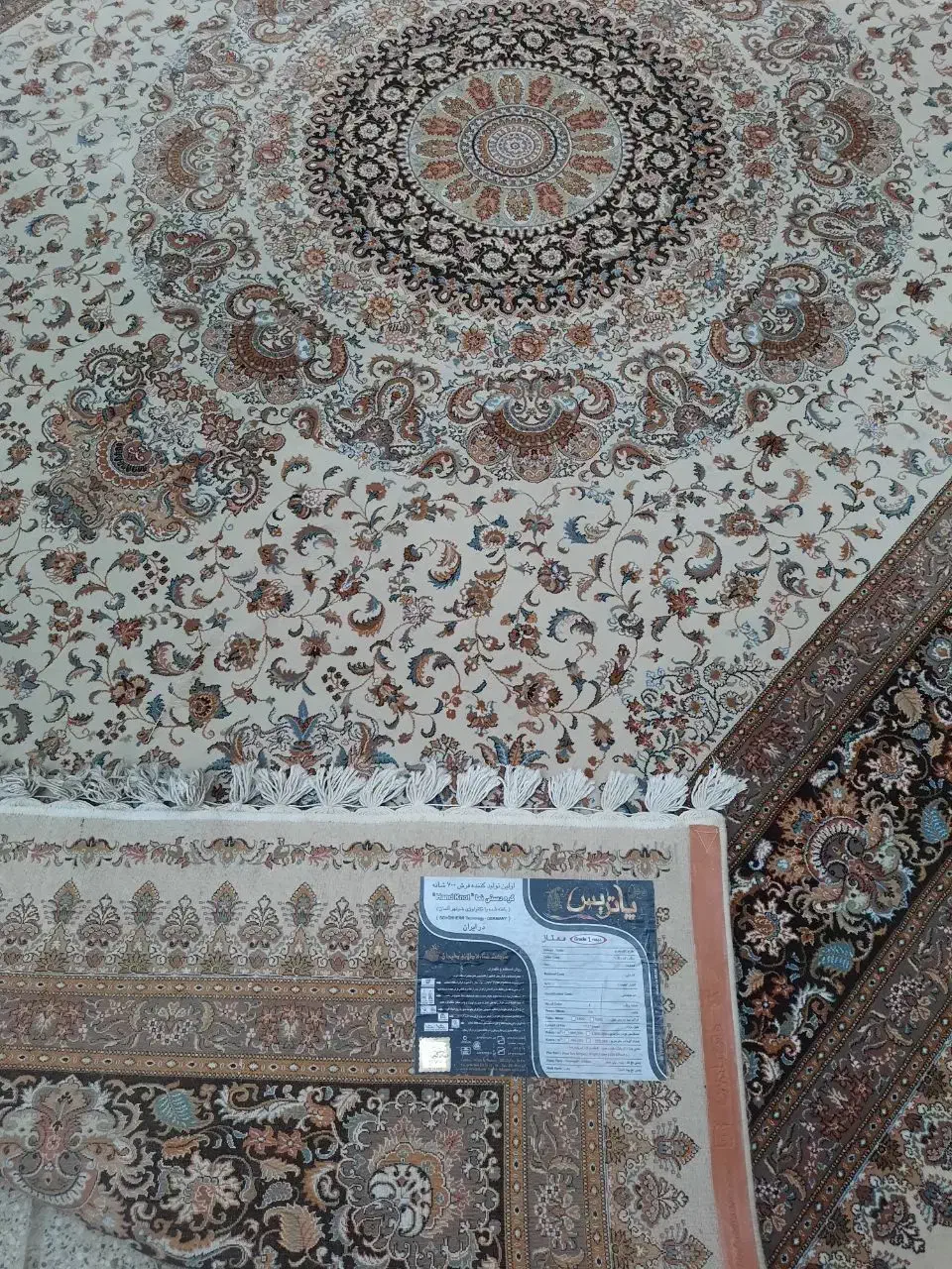 دو تخته فرش سنگین وزن12متری(شاه کارمشهد و پاتریس)|فرش|همدان, |دیوار