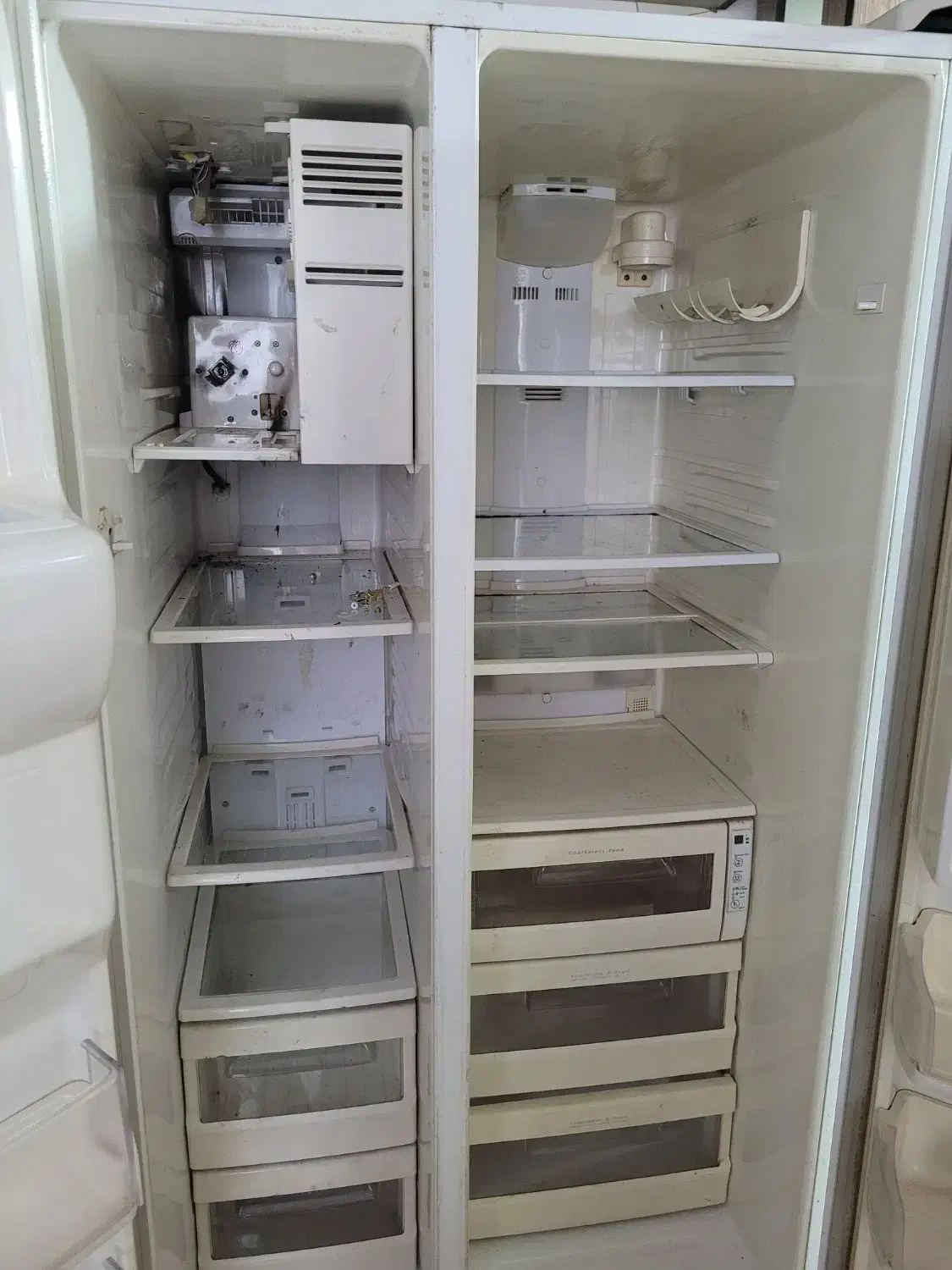 فروش یخچال فریزر ساید بای ساید سامسونگ اصل کره|یخچال و فریزر|رشت, استقامت ۱|دیوار