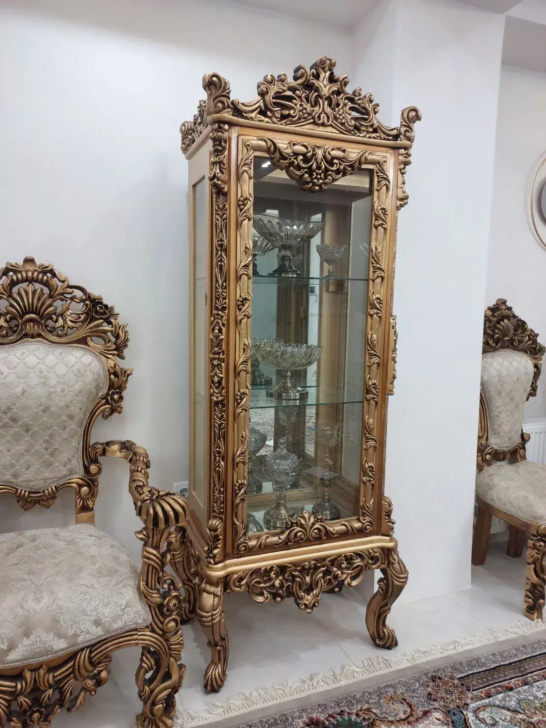 بوفه طلایی|بوفه، ویترین، کنسول|تبریز, |دیوار