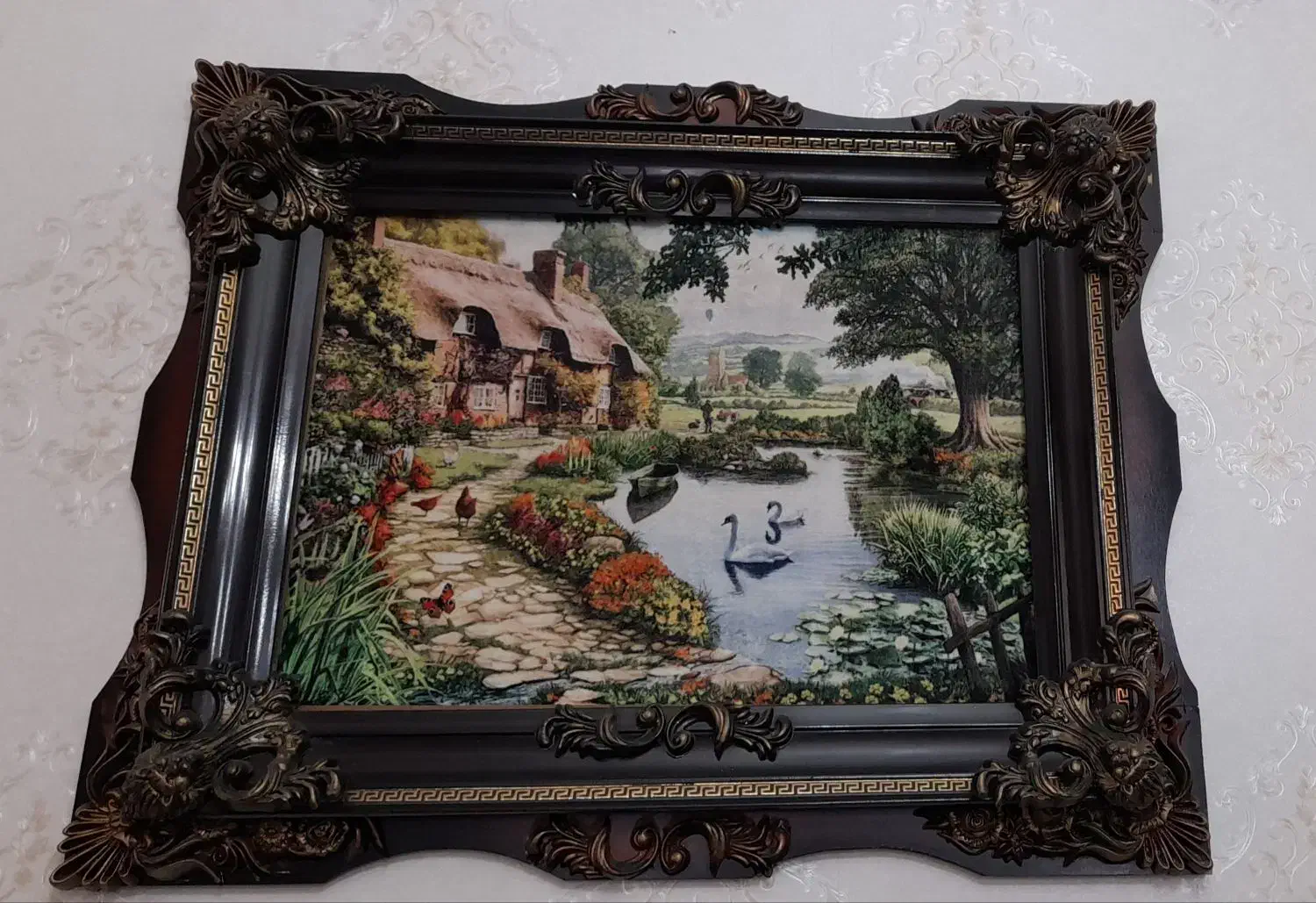 تابلو فرش ماشینی|تابلو فرش|ری, جوانمرد قصاب|دیوار