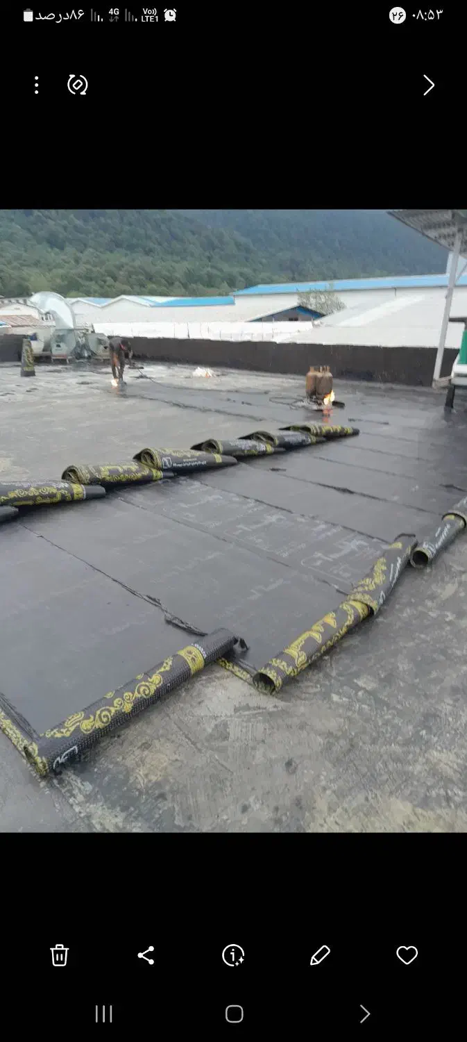 خدمات نصب فروش قیرگونی ایزوگام|خدمات پیشه و مهارت|چالوس, |دیوار