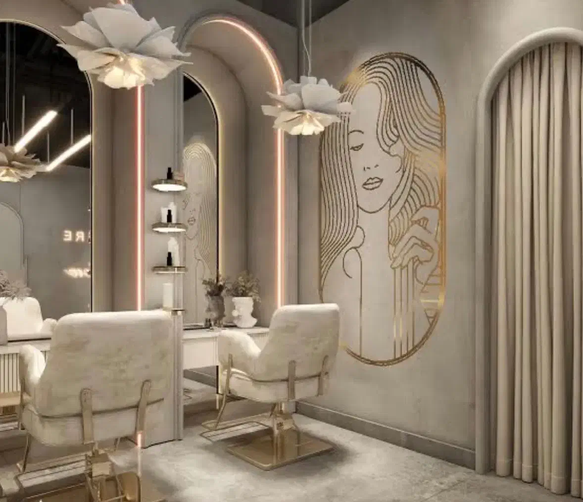 اجاره صندلی در سالن زیبایی با کمترین هزینه|خدمات آرایشگری و زیبایی|قائمشهر, |دیوار