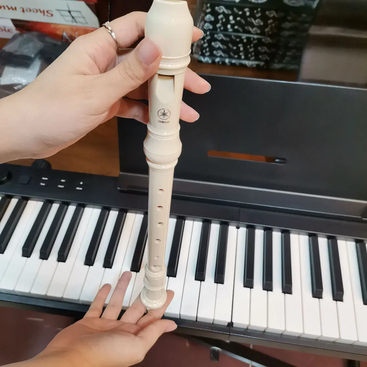 فلوت ریکوردر یاماها مدل YRS23/ اورجینال|سازهای بادی|سلمان‌شهر, |دیوار