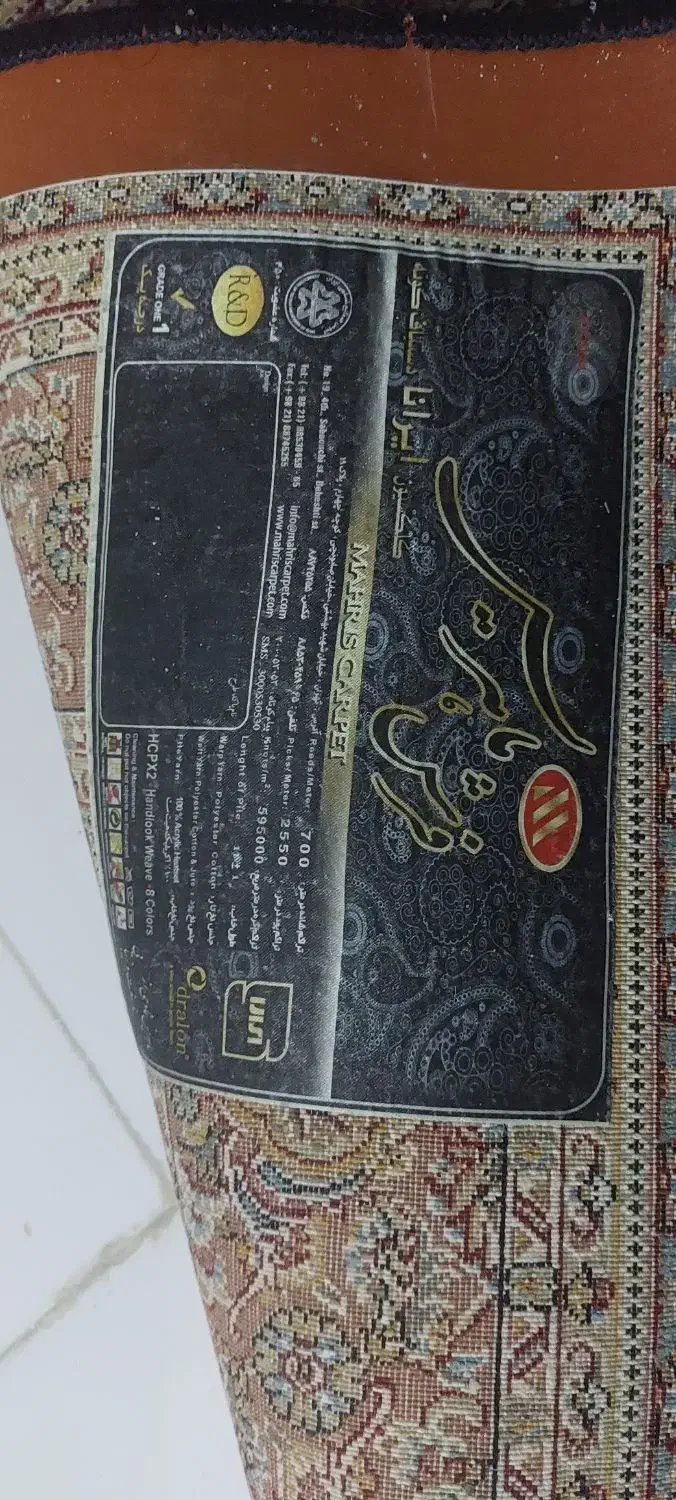 شاه ماهی ماهریس|فرش|اهواز, زیتون کارمندی|دیوار