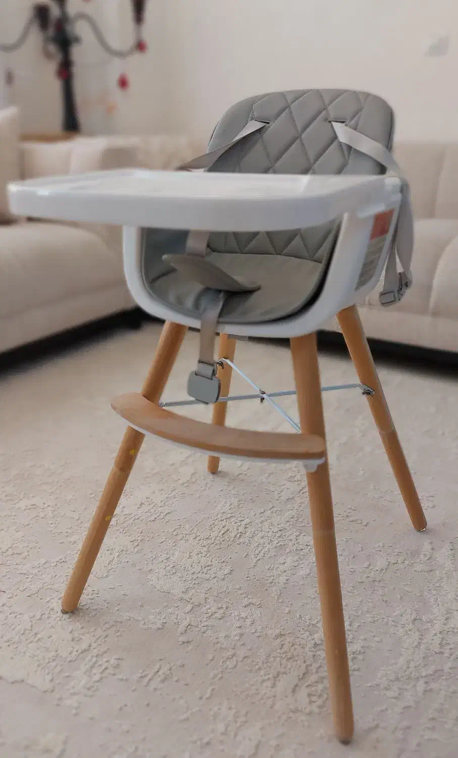 صندلی غذای کودک برند Kikka boo|تخت و صندلی بچه|کیش, |دیوار