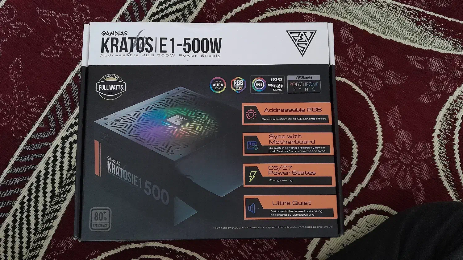 پاور کریتوس 500 وات گیم دیاس|قطعات و لوازم جانبی رایانه|ممقان, |دیوار