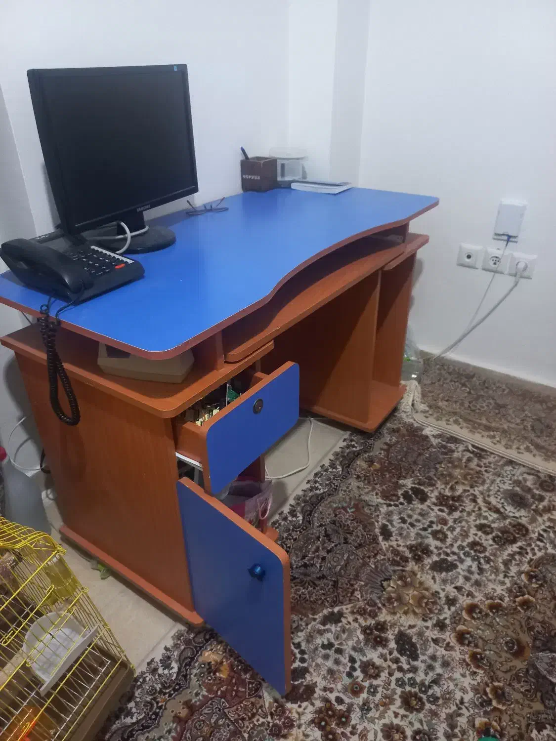 میز کامپیوتر|میز تحریر و کامپیوتر|سهند, |دیوار