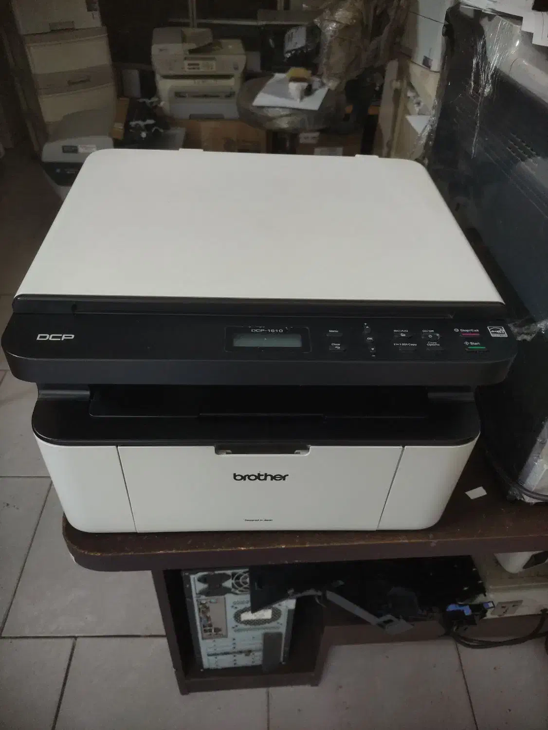 پرینتر سه کاره ژاپنی برادر۱۵۱۰ مشابه نو|پرینتر، اسکنر، کپی، فکس|گنبد کاووس, |دیوار