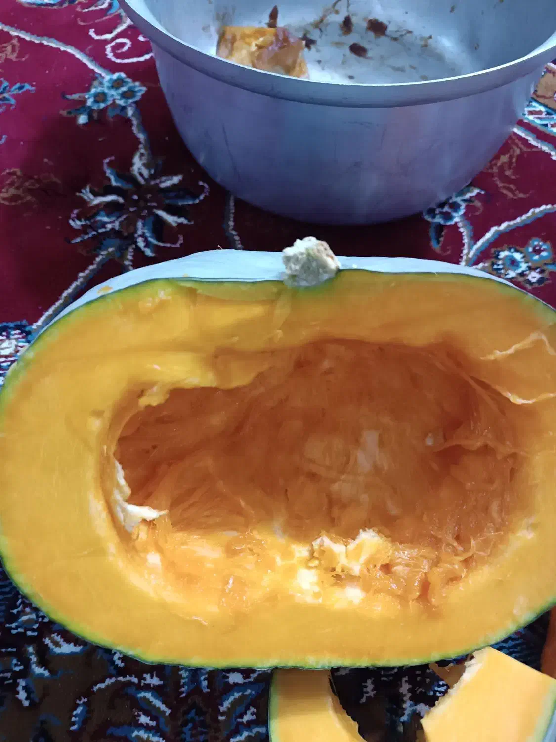 سلام 500کیلو کدو حلوایی خیلی عالی فقط یکجایی|خوردنی و آشامیدنی|قره چای, |دیوار