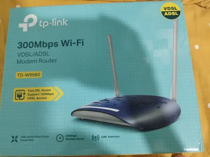 مودم tp-link adsl/vdsl مدل TD-W9960|مودم و تجهیزات شبکه|رشت, منظریه|دیوار