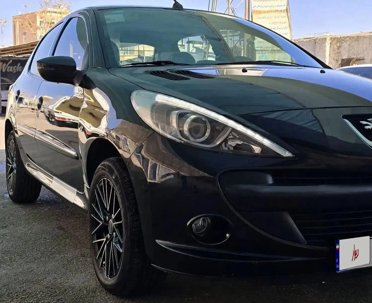 207 Tu5 سقف فلز در حد صفر|خودرو سواری و وانت|اصفهان, باغ زرشک|دیوار