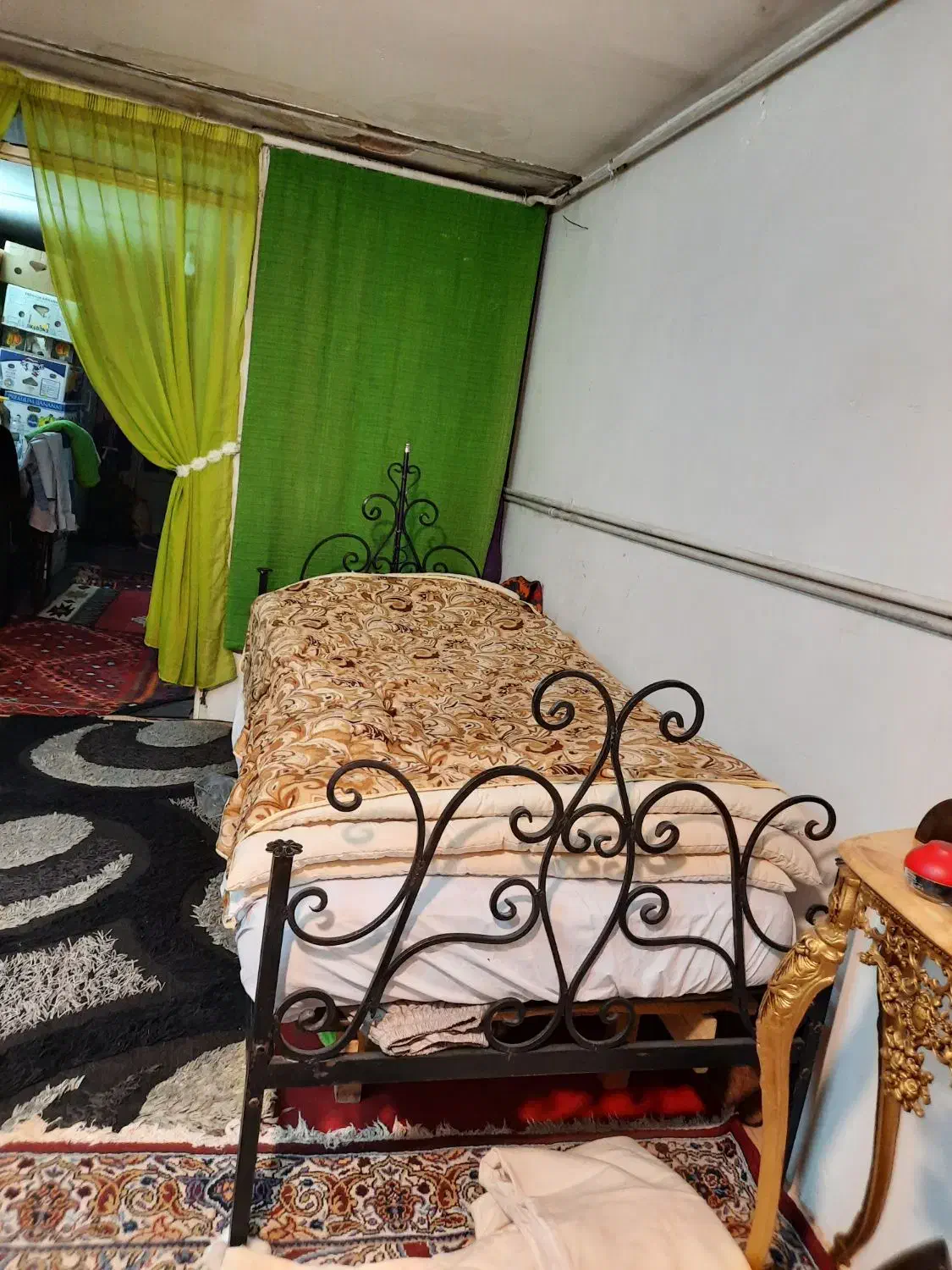 تخت یکنفره فر فروژه|تخت و سرویس خواب|کرمانشاه, |دیوار