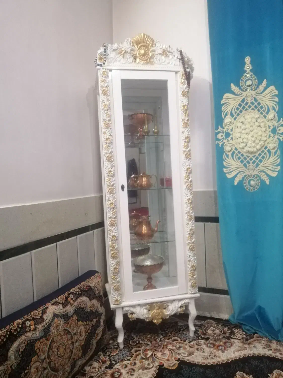 بوفه چهارطبقه|بوفه، ویترین، کنسول|بیرجند, |دیوار