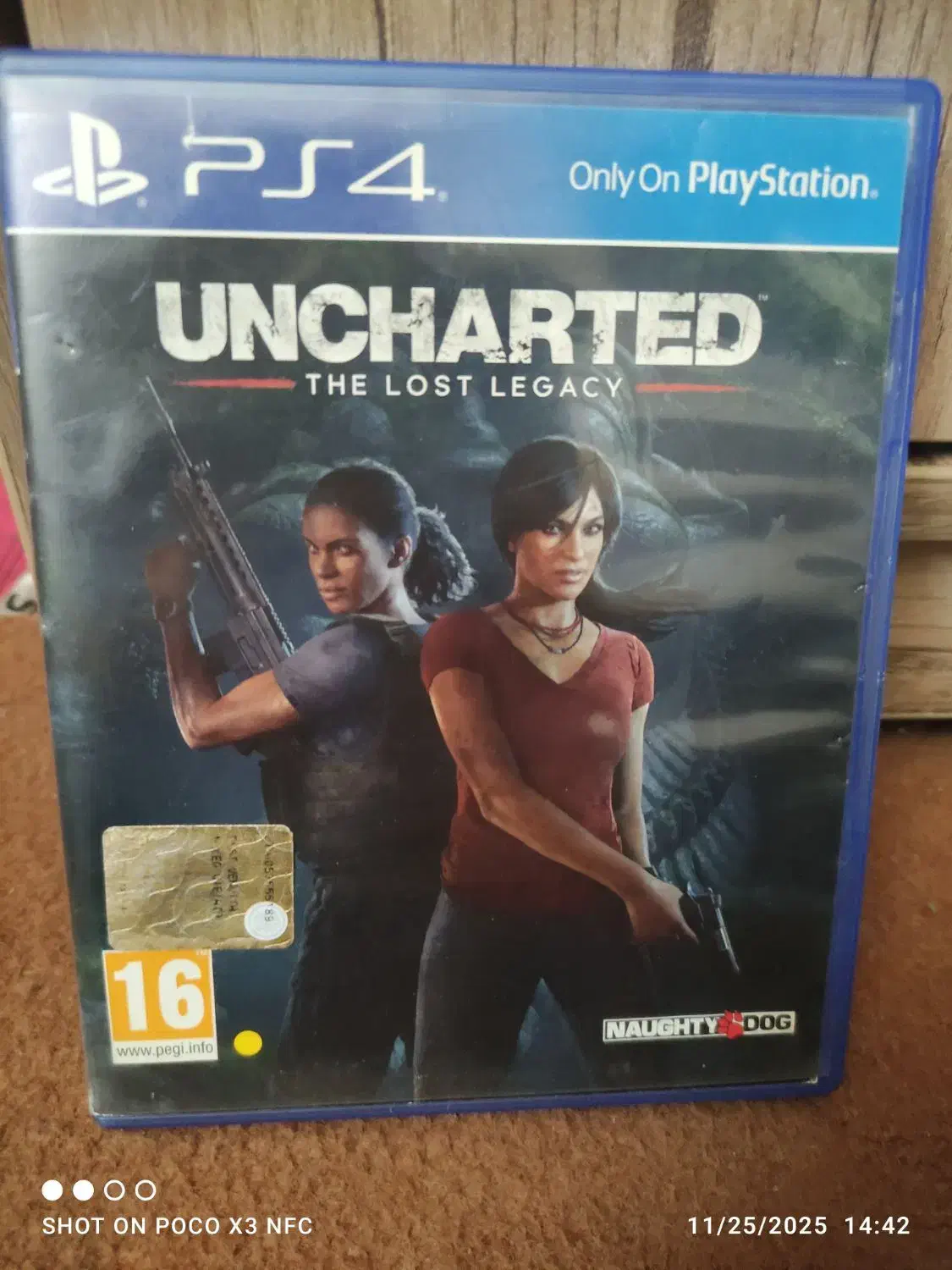 دیسک بازی uncharted the lost legacy ps4|کنسول، بازی ویدئویی و آنلاین|سمنان, |دیوار