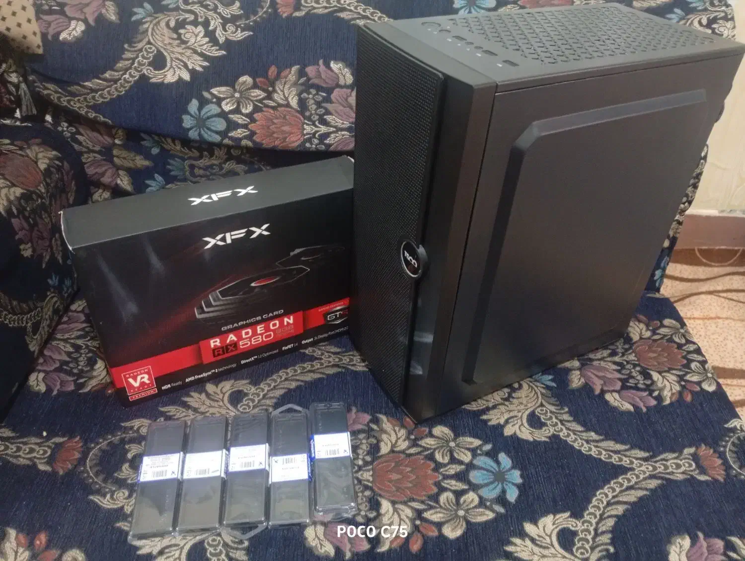 کیس گیمنگ rx580 8g و 32 RAM|رایانه رومیزی|شادگان, |دیوار