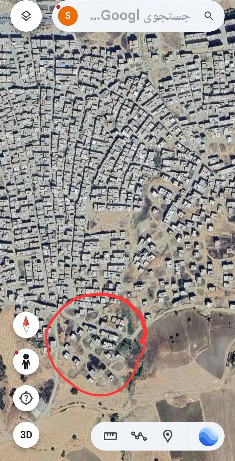 پلاک 2139 فاز 3 بهاران|فروش زمین و ملک کلنگی|مریوان, |دیوار