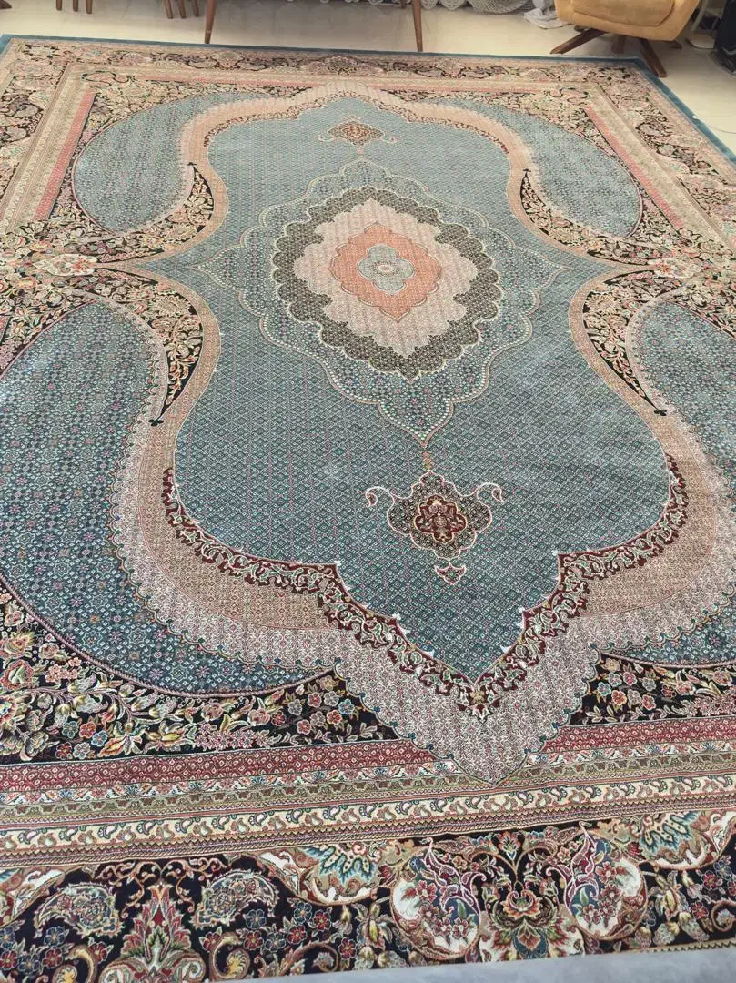 یک جفت فرش 12 متری ، 1000 شانه ، تراکم 3000|فرش|گنبد کاووس, |دیوار