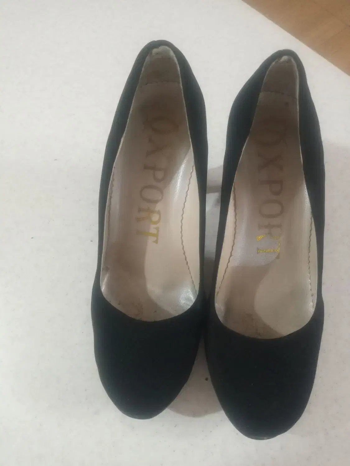 کفش مشگی مخمل جیر|کیف، کفش، کمربند|کاشان, کوی اداره گاز|دیوار