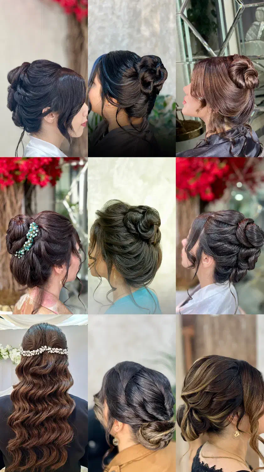 مدل شینیون|خدمات آرایشگری و زیبایی|لنگرود, |دیوار