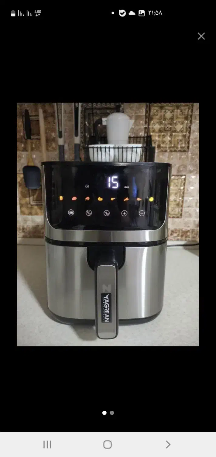 سرخ کن بدون روغن آگرین|اجاق گاز و لوازم برقی پختوپز|تهران, نیروی دریایی|دیوار