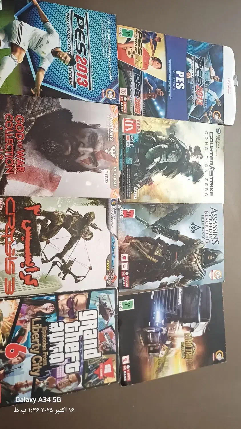 سیدی بازی کامپیوتری|کنسول، بازی ویدئویی و آنلاین|ملکآباد, |دیوار