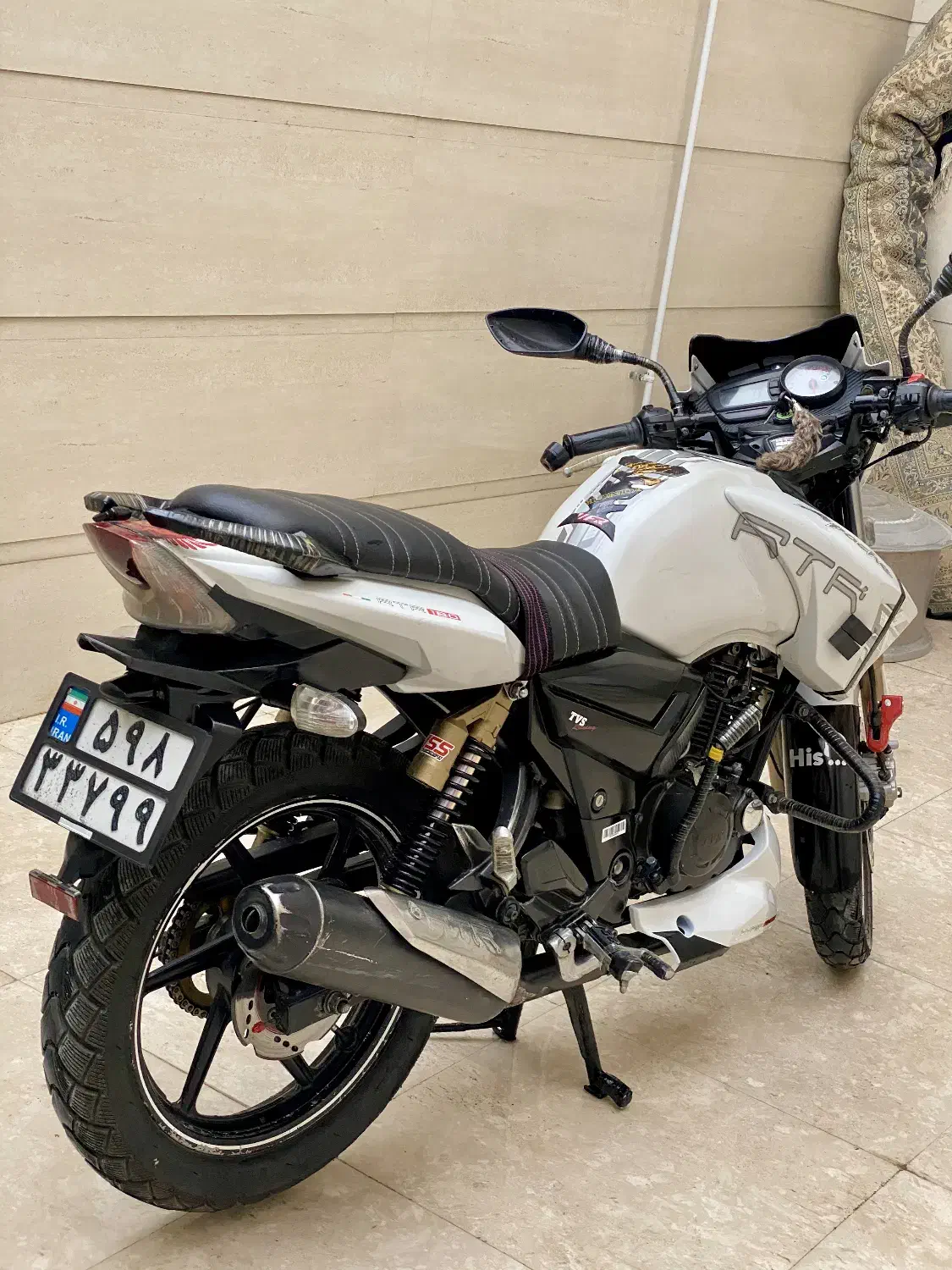 اپاچی مدل 92 نیو فیس|موتورسیکلت|کلاله, |دیوار