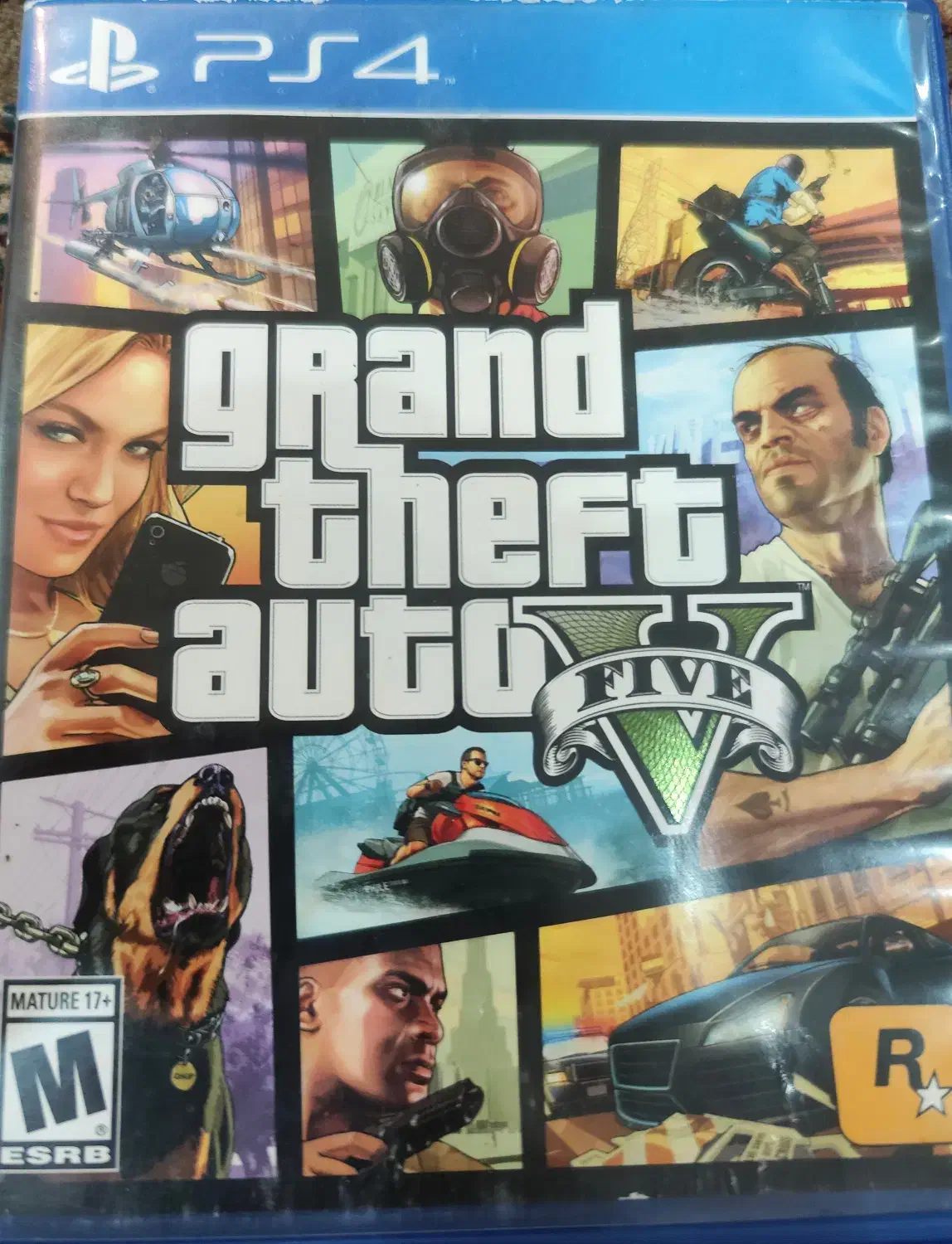 دیسک  ps4 GTA V|کنسول، بازی ویدئویی و آنلاین|تهران, اتابک|دیوار