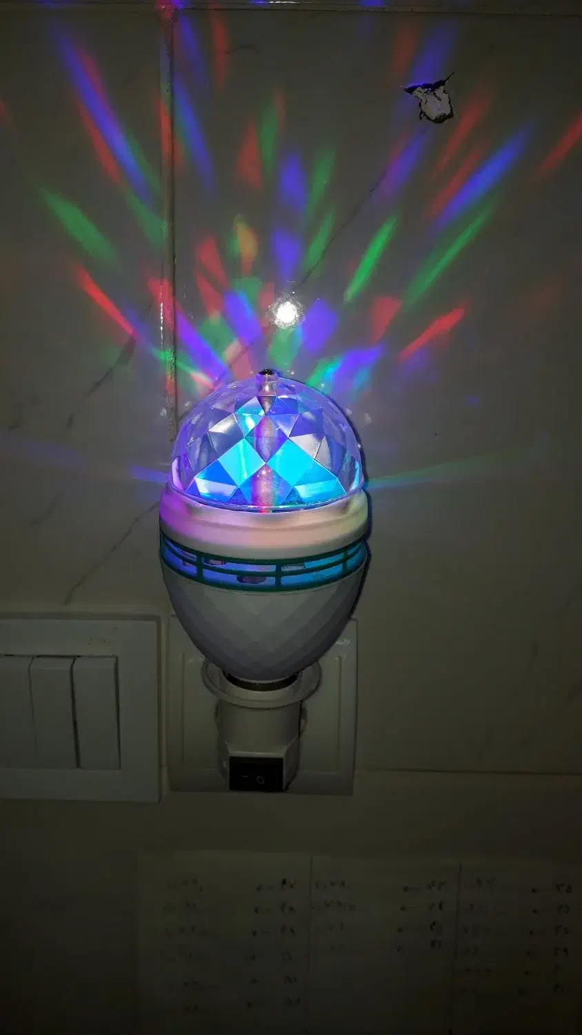 لامپ رقص نور|لامپ و چراغ|فردوس (خراسان), |دیوار