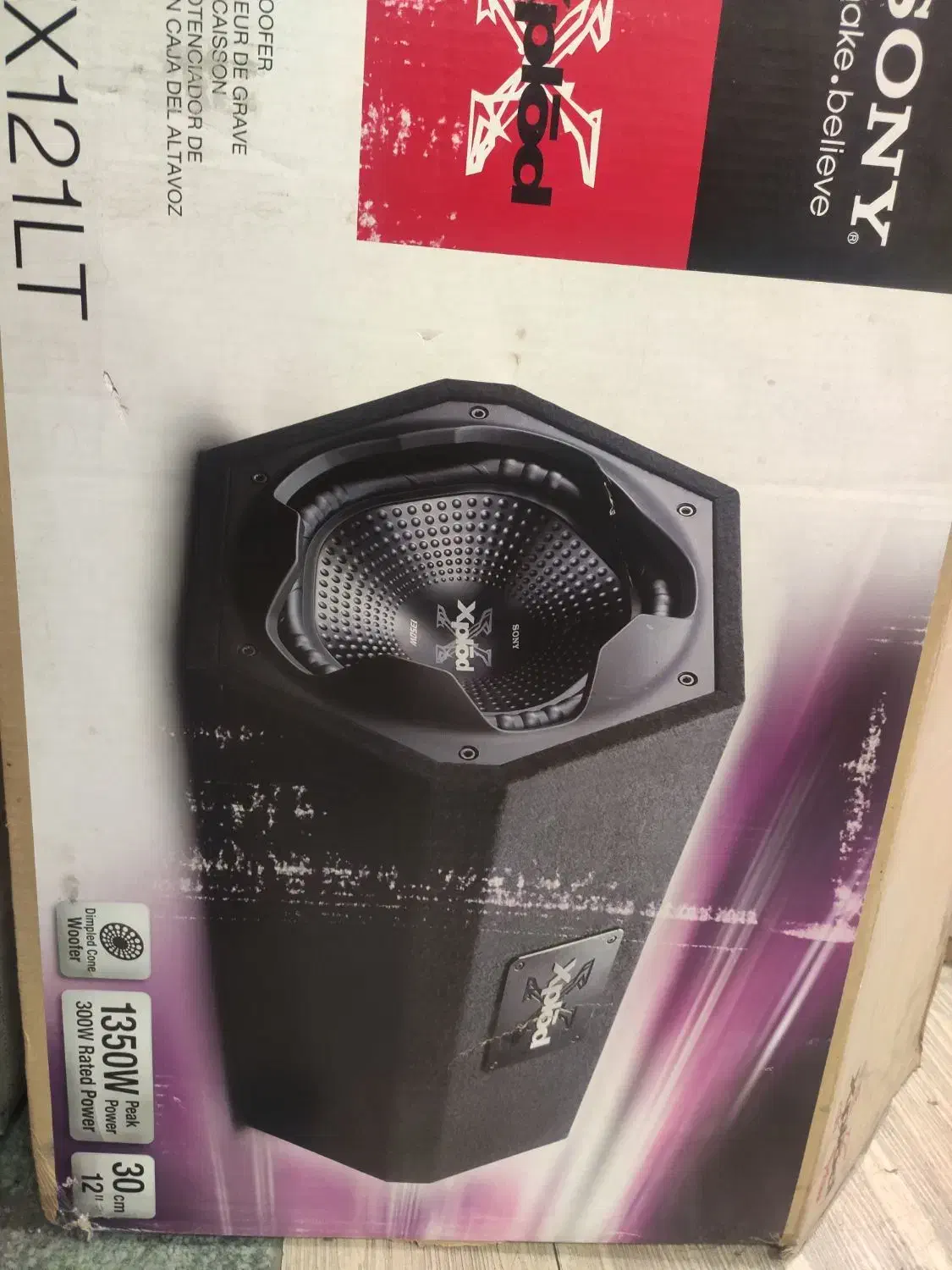 ساب باکس سونی gtx121lt|صوتی و تصویری|تهران, دروس|دیوار