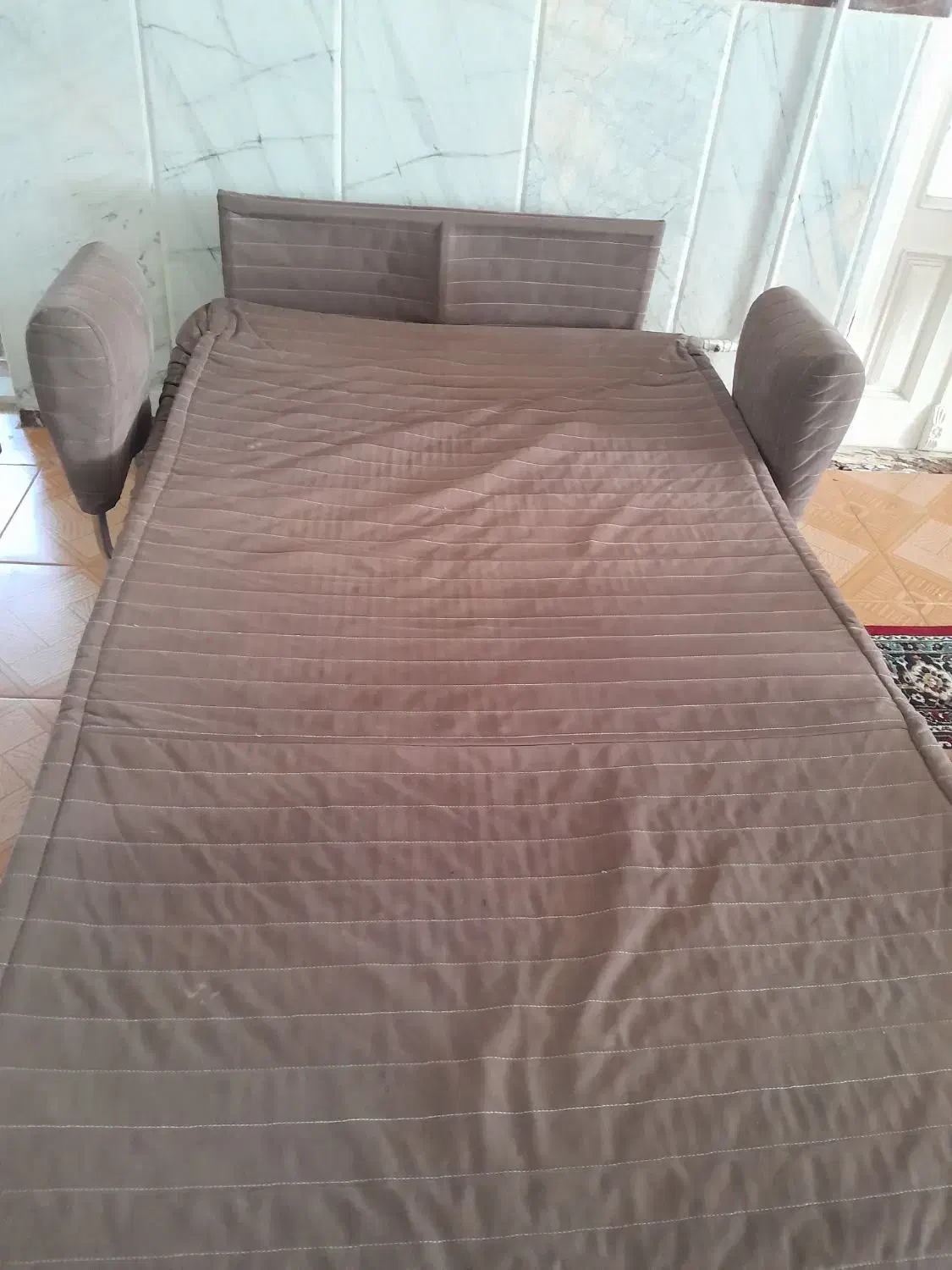 مبل تخت شو تک نفره|تخت و سرویس خواب|اردبیل, |دیوار