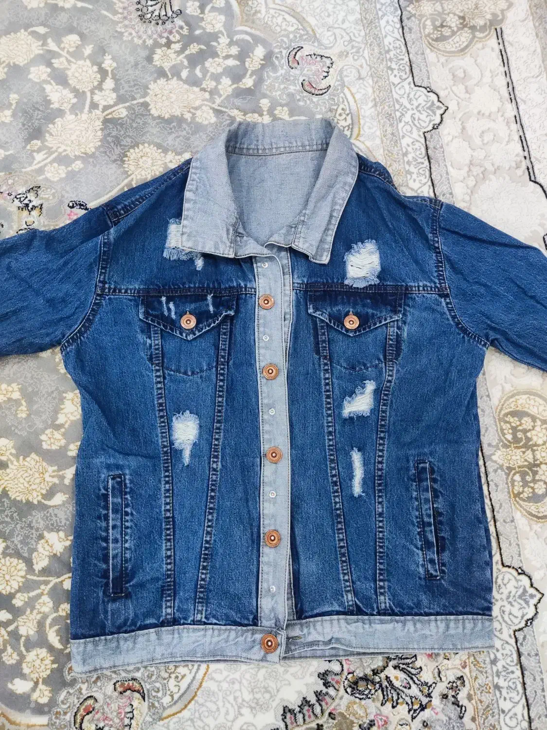 کت جین مناسب سایز۴۰تا۴۲|لباس|نسیمشهر, |دیوار