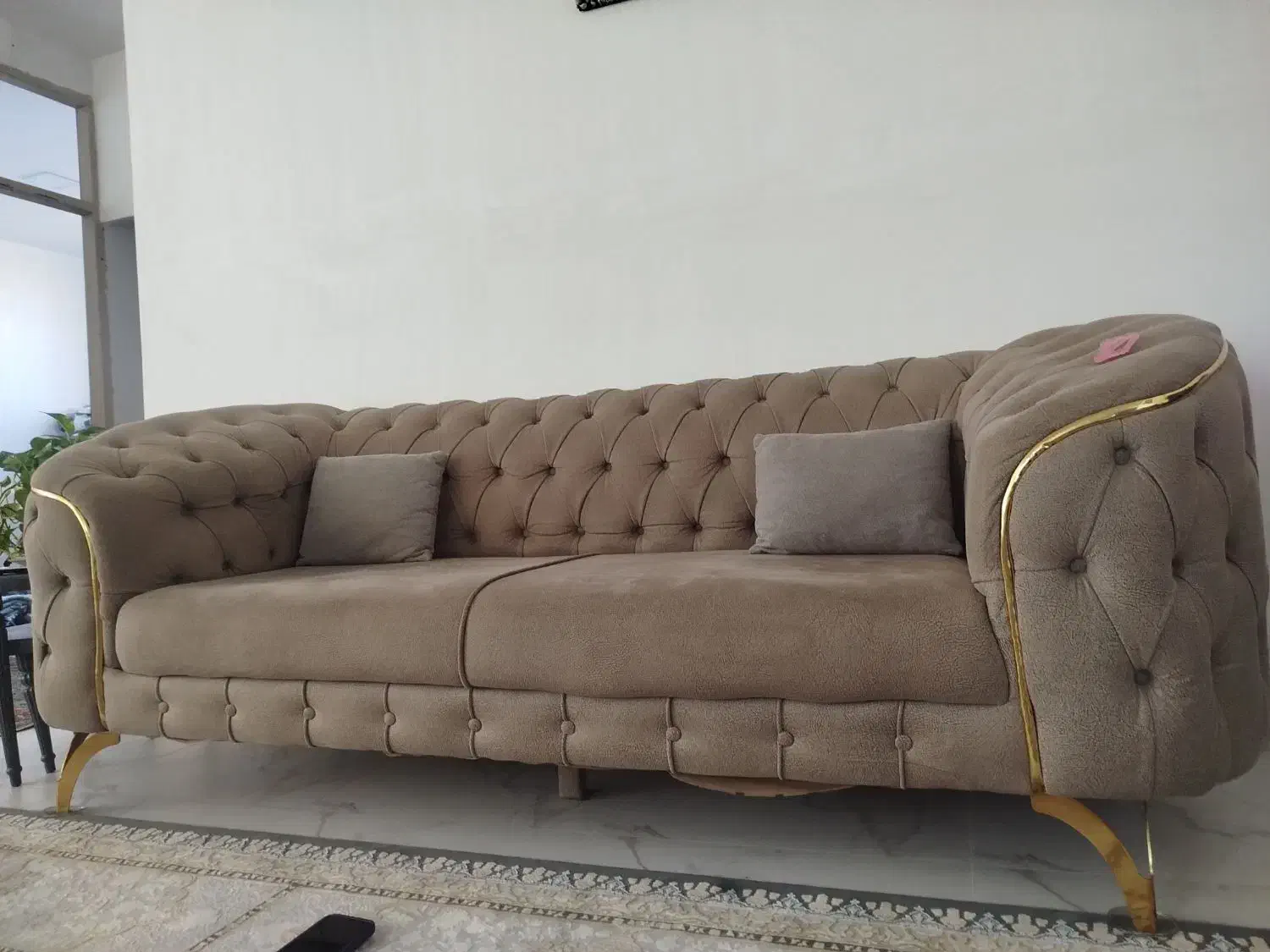 مبل راحتی استیل درحد نو|مبلمان خانگی و میز عسلی|گناباد, |دیوار