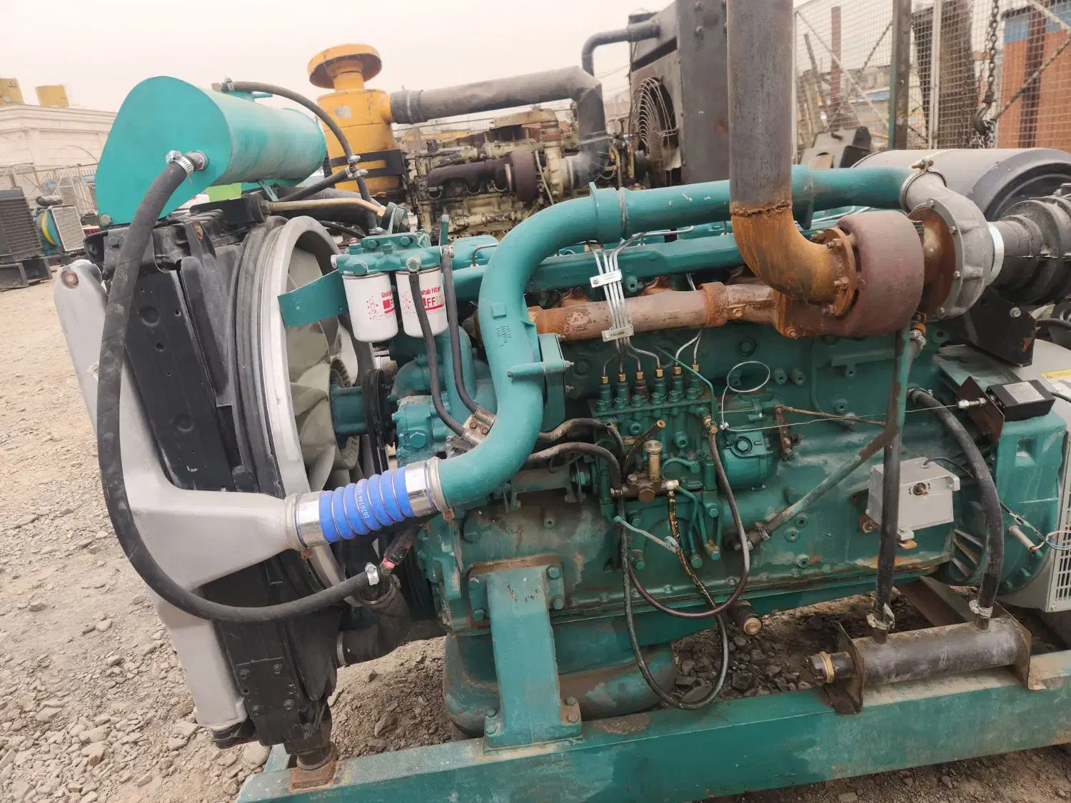 موتور آب ولووF12 اینترکولر در حد نو|قطعات یدکی و لوازم جانبی|اردبیل, |دیوار