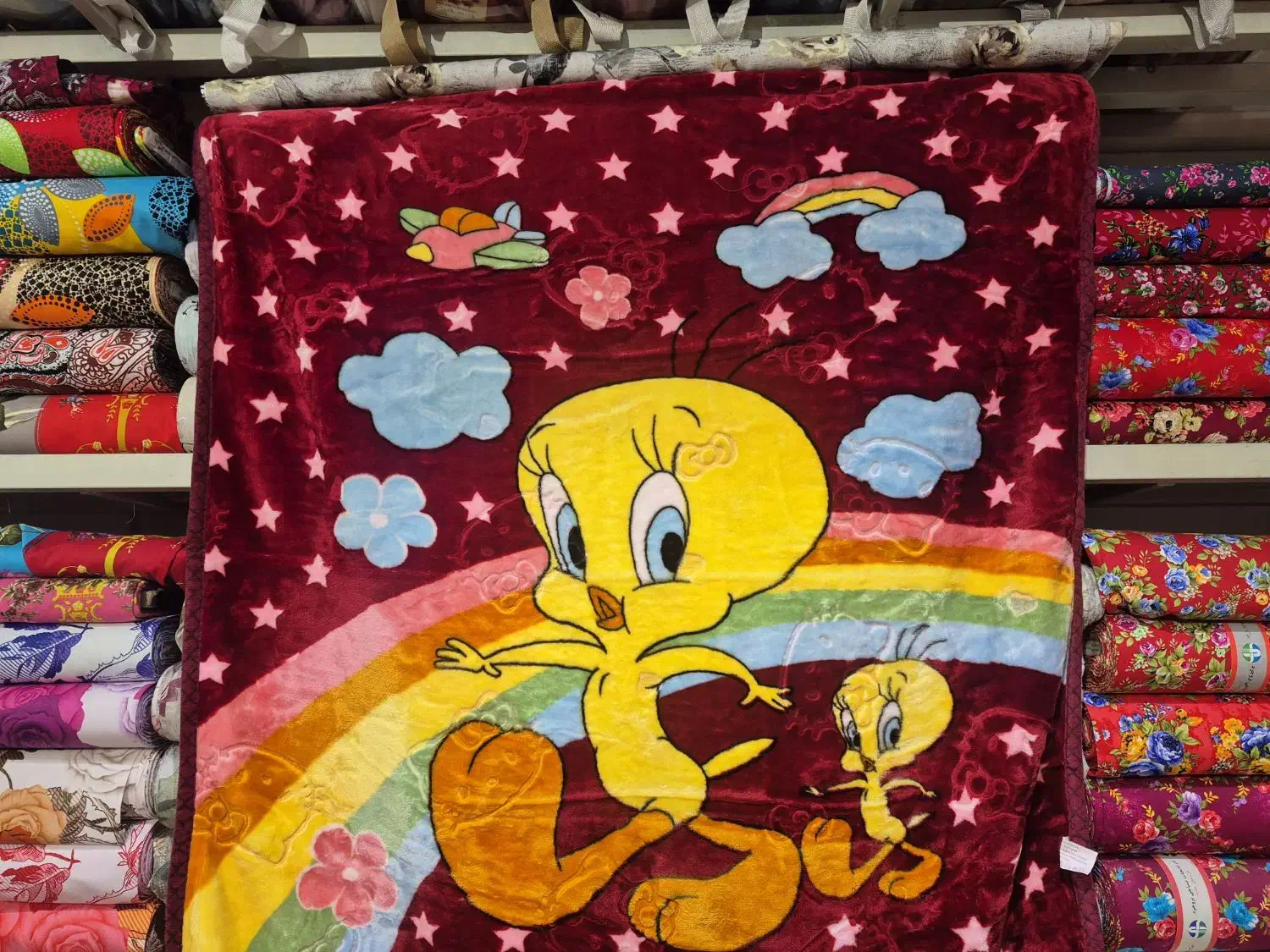 انواع پتوی عروسکی بچگانه|رختخواب، بالش، پتو|باقرشهر, |دیوار