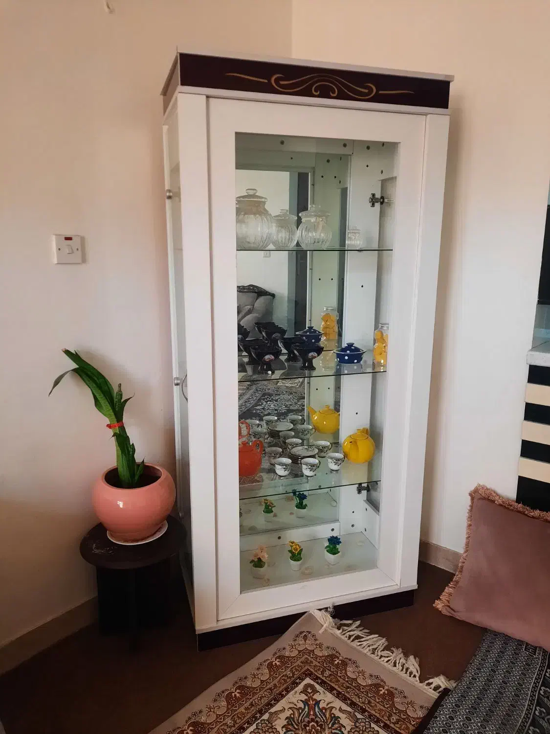 بوفه چوبی|بوفه، ویترین، کنسول|اوز, |دیوار